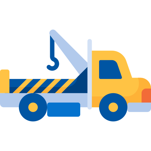 empty tow truck icon