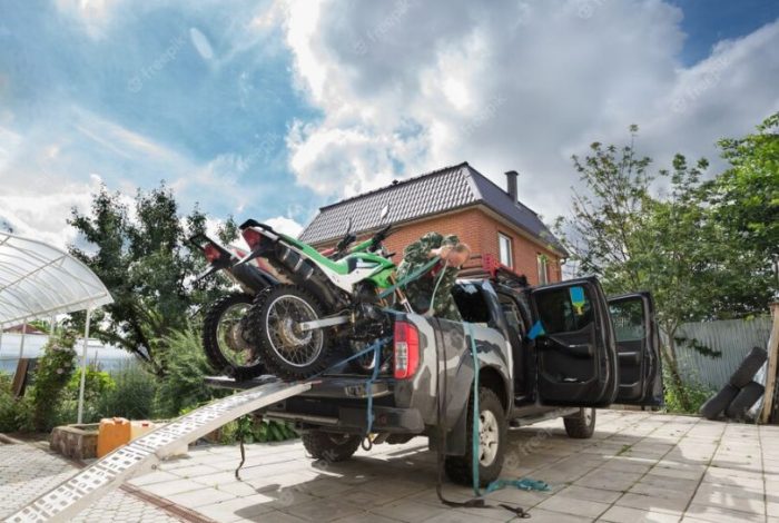 motorcycle towing at Tow U Away